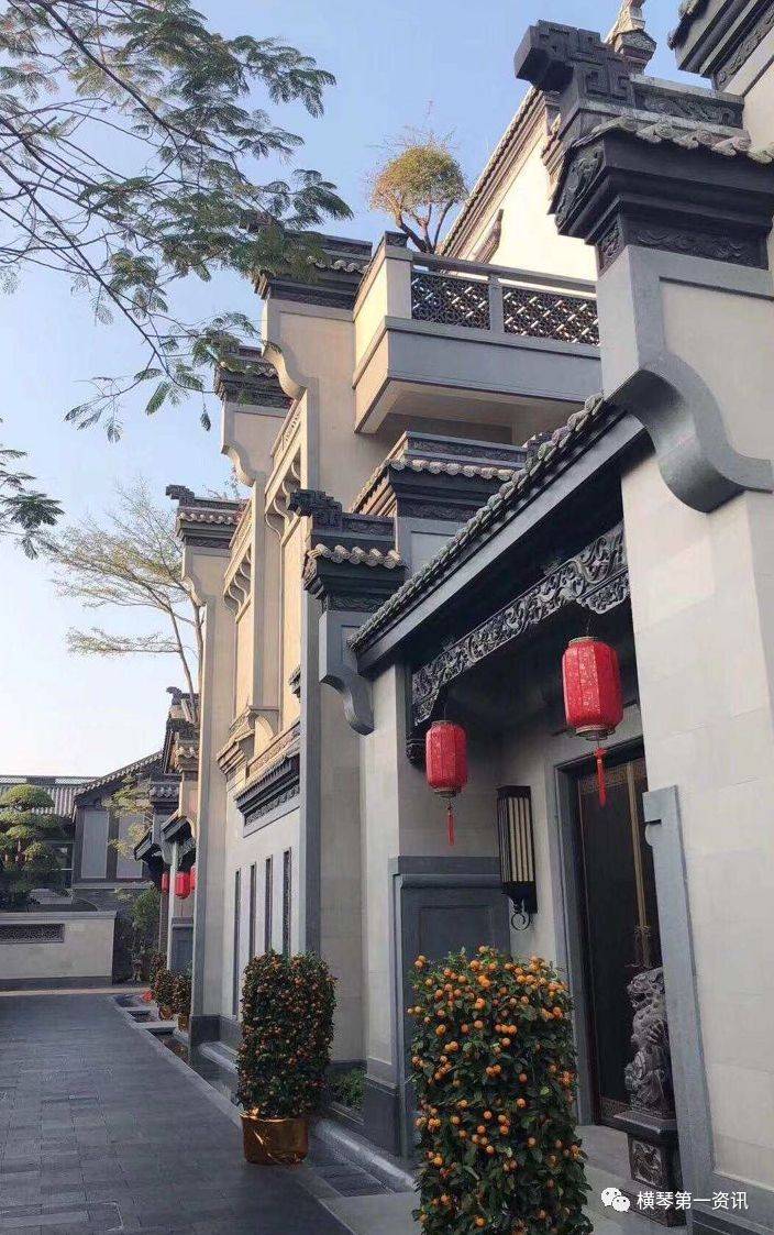 珠海最牛别墅合院香洲埠横琴136栋纯手工非遗工艺四合院珠海最豪宅之
