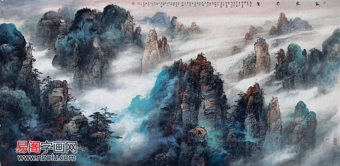 画家李长田介绍 李长田作品值得收藏吗_中国_张大千_桂林人