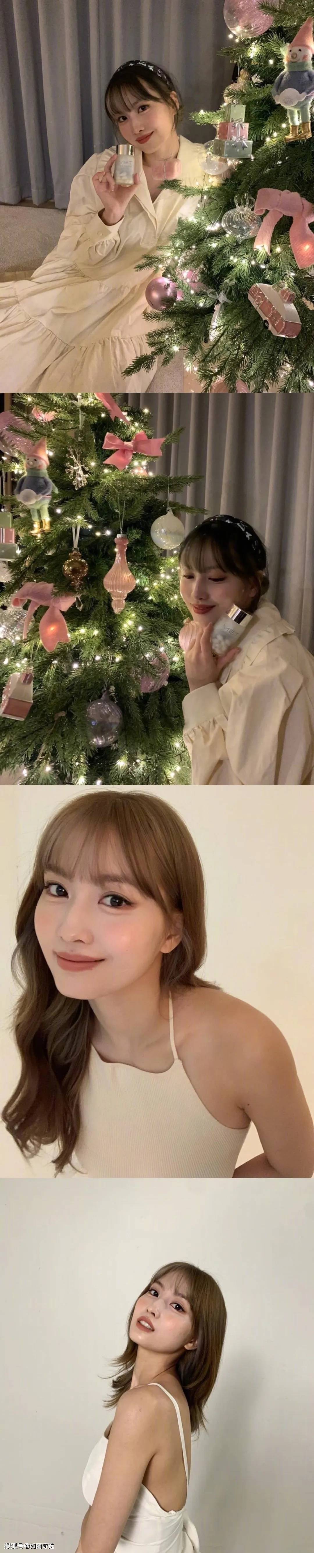 氛围韩国第一女SOLO 你们期待的IU圣诞造型来了！