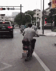 父亲|搞笑GIF趣图:没想到外卖小哥竟然也是个戏精