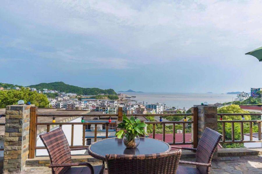 舟山嵊泗简北欧海景民宿面朝大海春暖花开