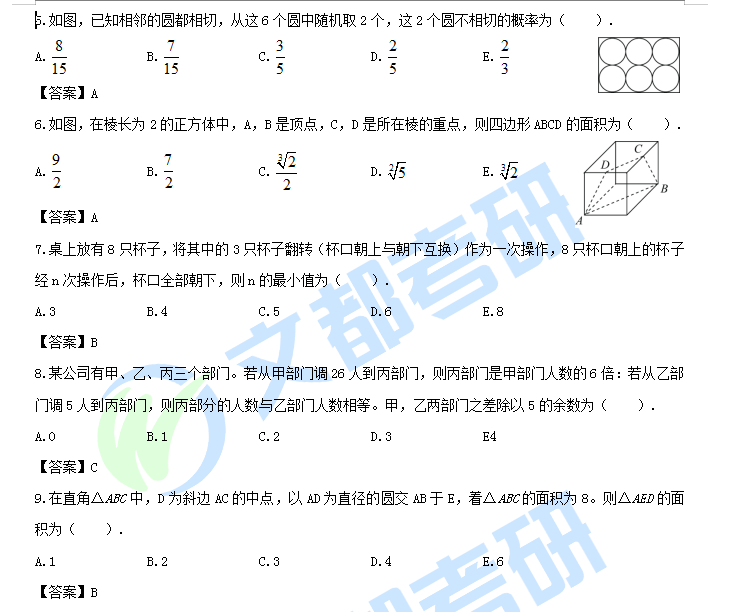 孤独感|文都教育：2022考研管理类联考真题（完整版）