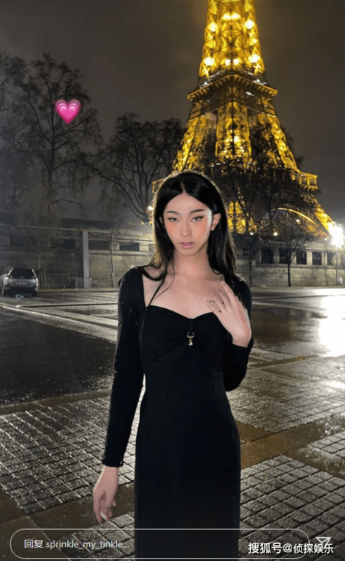 pose 伊能静儿子不惧争议再穿女装，长发浓妆配修身裙，举手投足超自信