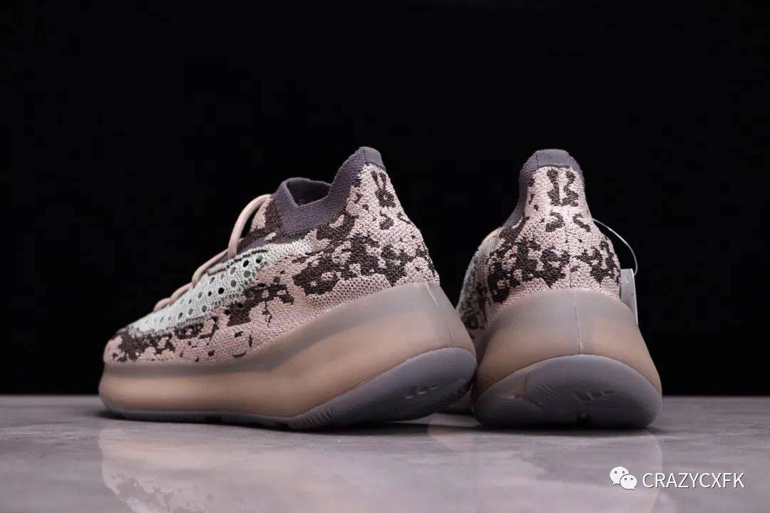 阿迪达斯adidasyeezyboost380v3stonesalt黑灰椰子外星人运动鞋