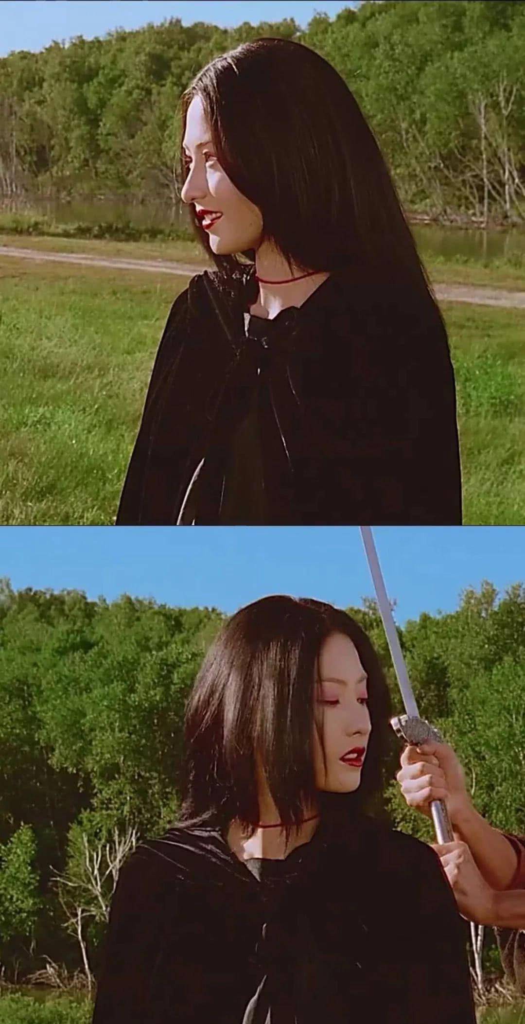 钟楚曦钟楚曦新戏小倩扮相撞脸佟丽娅？妖女系美人除了王祖贤还有美艳绝伦的她们！