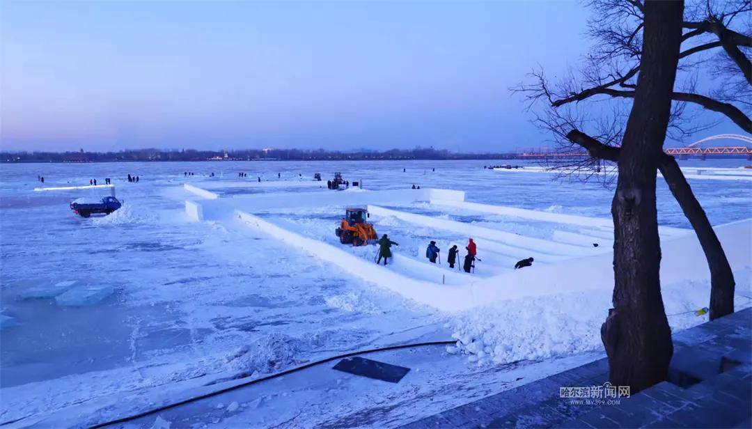 冰灯|又上新了！江畔美景一天一个样，冰雪美景抢先看！