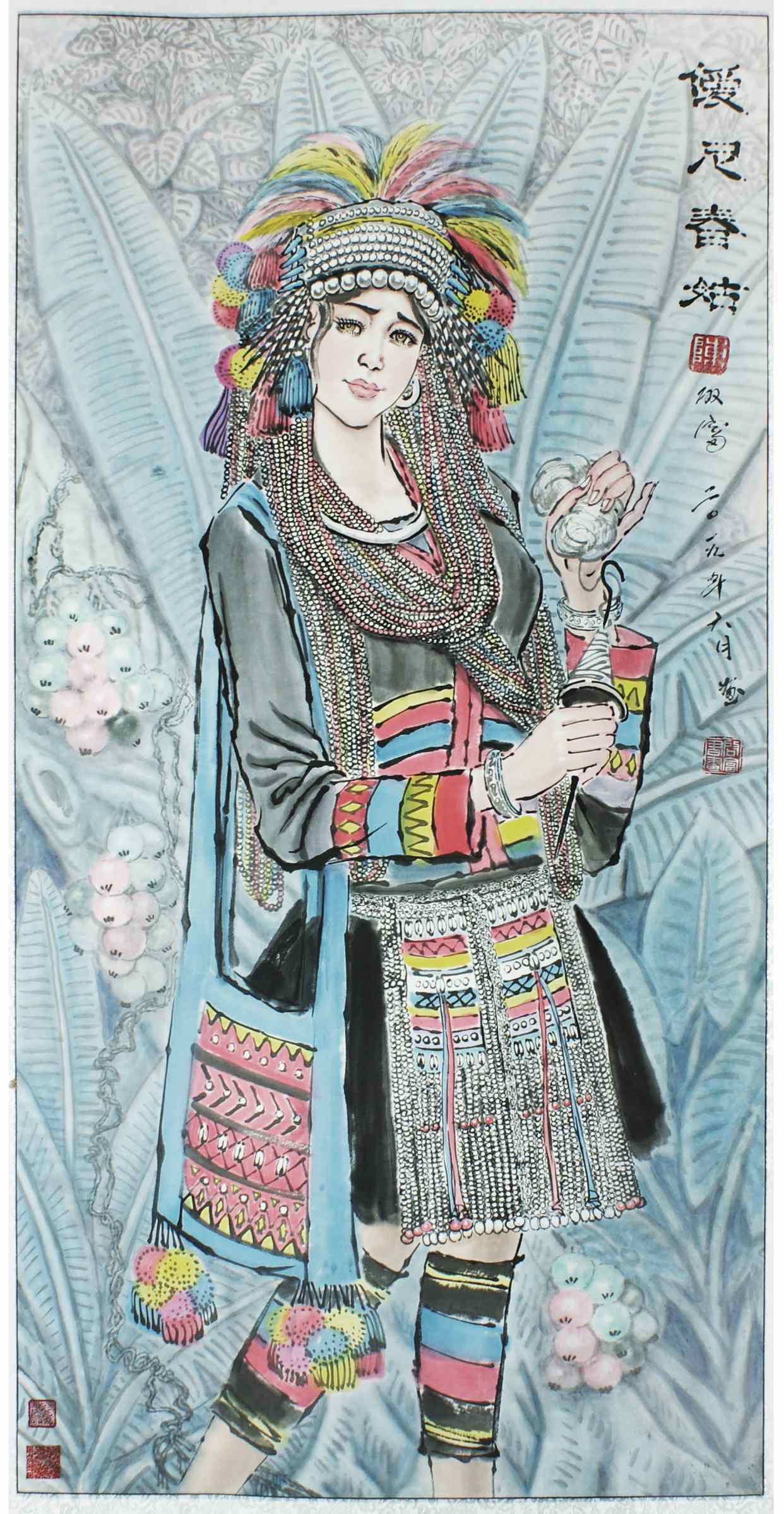 人物聚焦著名书画家陈启富