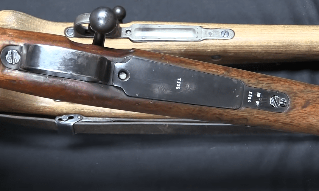 vk-98步枪:98k步枪的极致简化型号,只剩枪管和枪机是原版_德国_炮灰