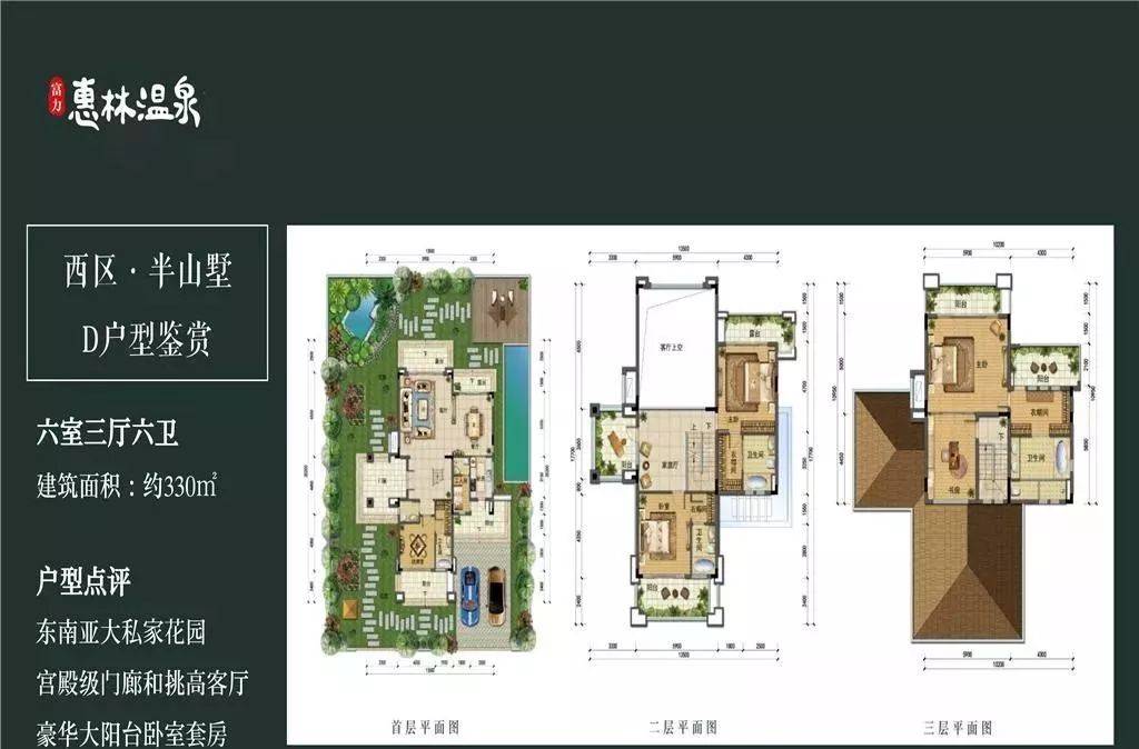 惠林温泉别墅户型图图片