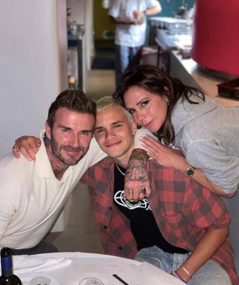 罗密欧 贝克汉姆的男神儿子过19岁生日！眼尾布满鱼尾纹，嘻哈风穿搭很潮