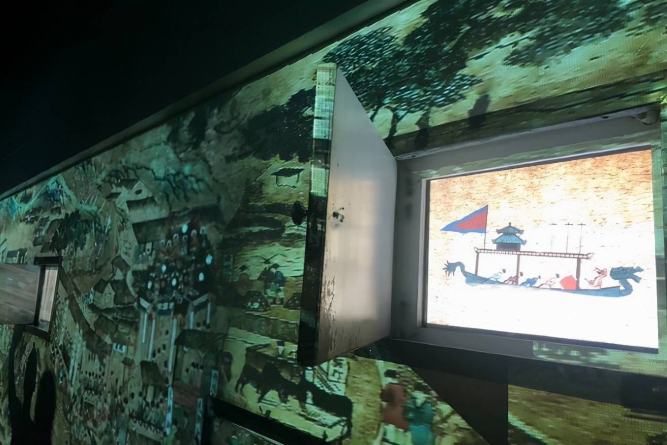 互动投影让你在博物馆用未来的方式看历史
