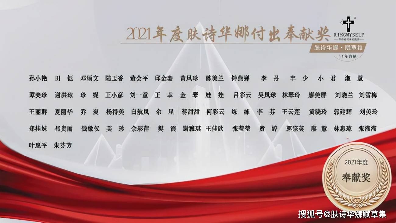 品牌肤诗华娜赋草集2021深圳年会盛典完美落幕！
