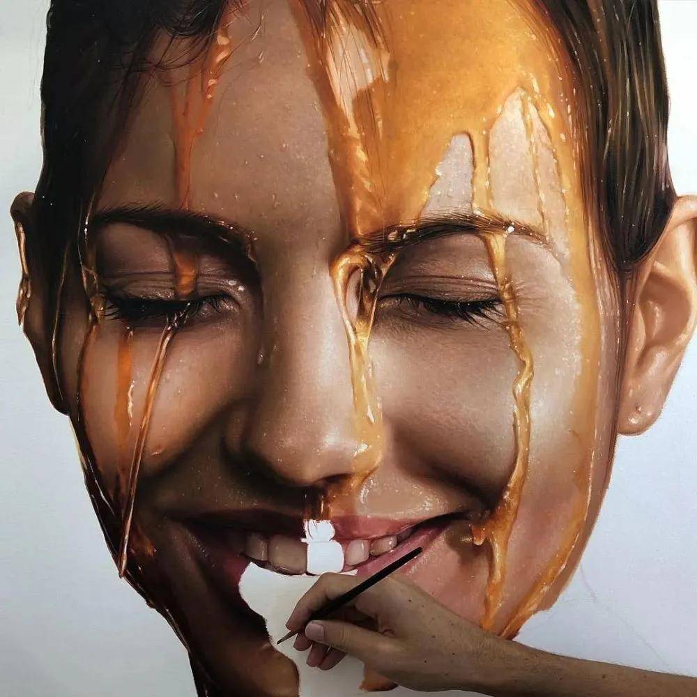 巴西画家丨被称为人肉单反的超写实主义画家