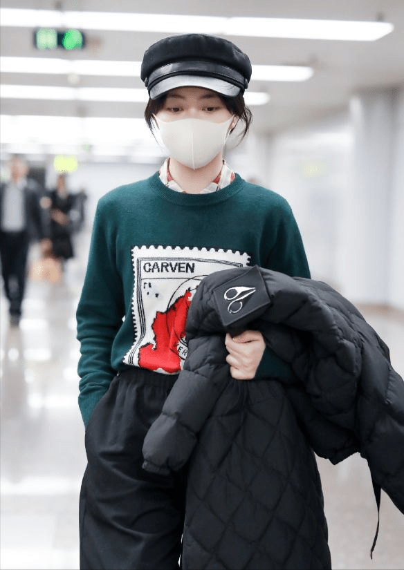 本人 小个子看过来！学谭松韵这个扎裤子方法，你就是元气学生妹本人