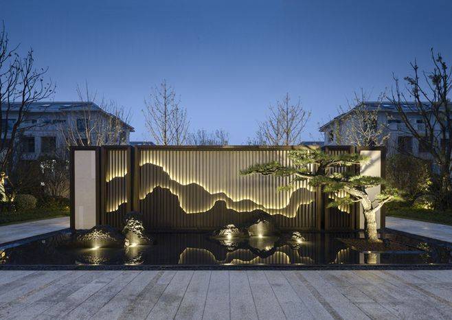 设计师设计景墙有什么用意?_空间_南园_视线