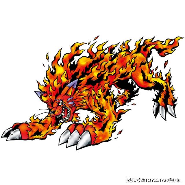 拥有正义之心的狮子兽与好战且破坏殆尽的恶鬼兽两人的生