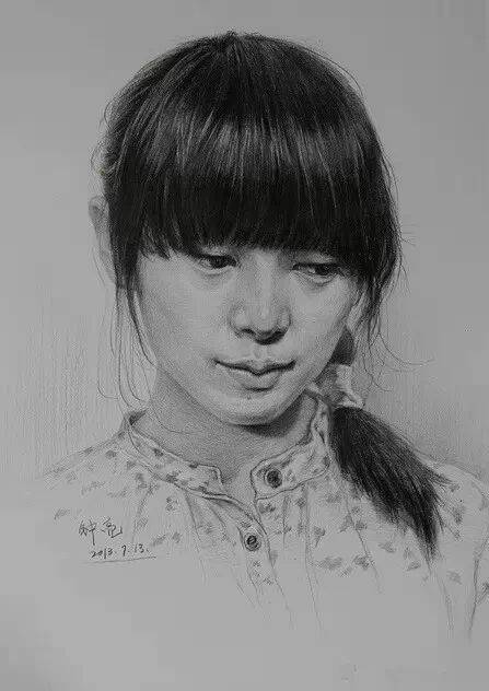 下巴头像怎么画好？素描人物头像入门！