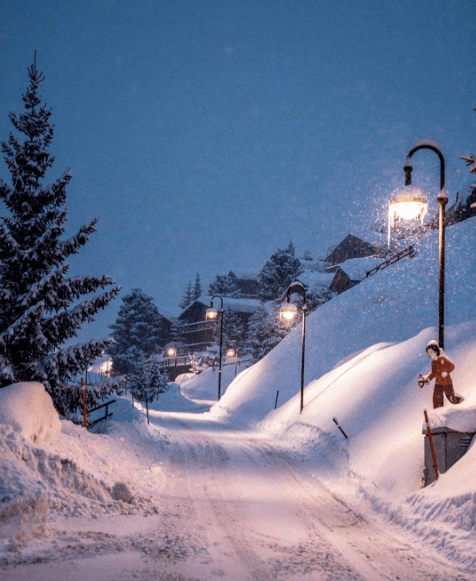 大雪拥蓬户寒梦不成归十五首雪夜的诗词欣赏童话般美好的雪夜