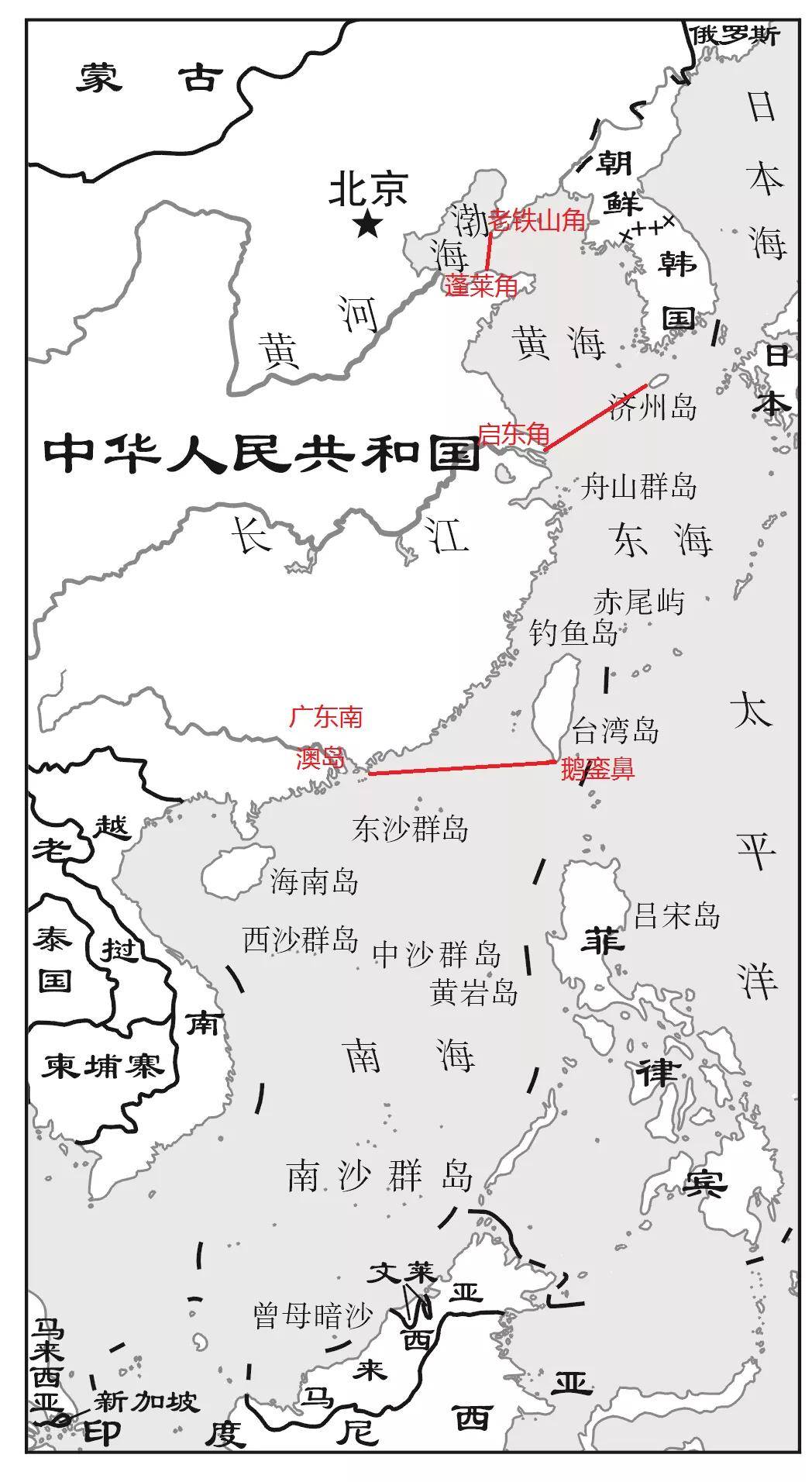 超全归纳中国地理分界线归纳及高清地图