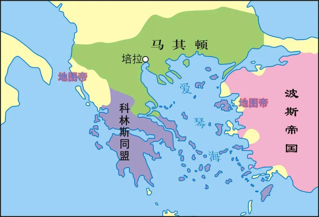 居鲁士地图图片