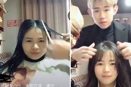 发型换发型堪比整容，网红设计师示范大饼脸胖妹到“瓜子脸宋慧乔”