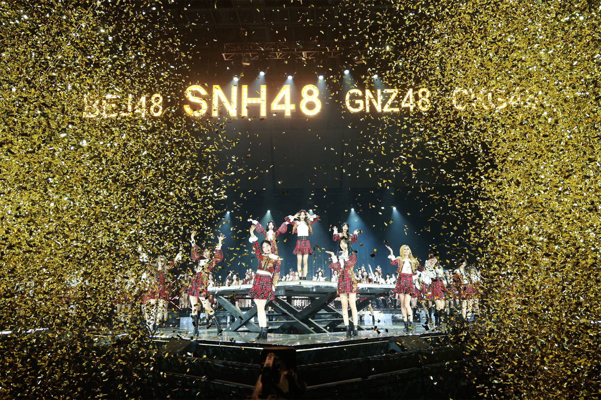 官宣|SNH48 GROUP第八届金曲大赏落幕，官宣启动十周年系列活动