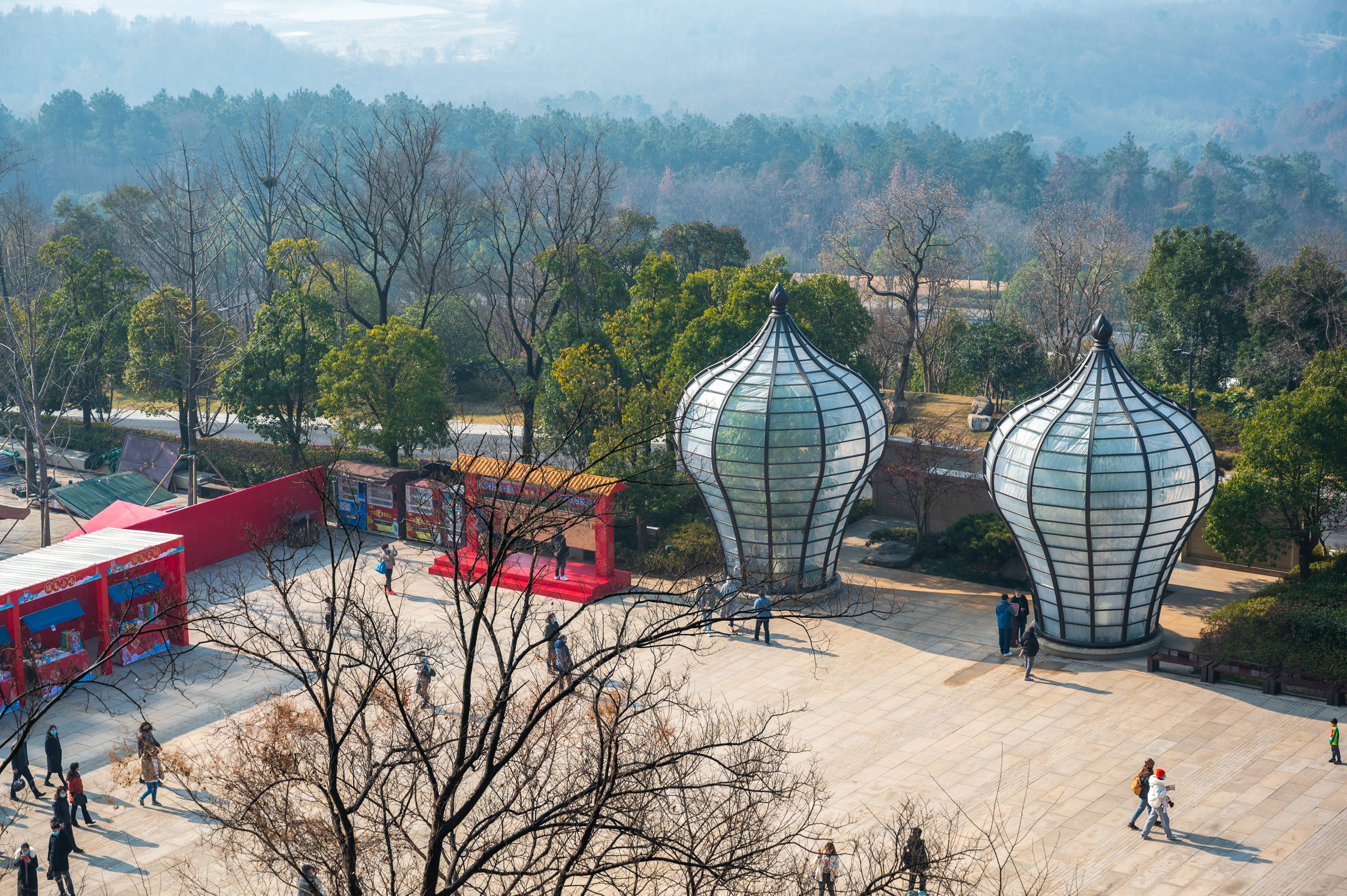 历史|新春打卡南京牛首山，领略宏伟壮观的佛顶宫，新年“摸牛头”祈福