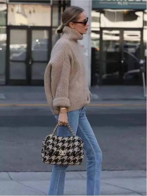 驼色 6种浅色系穿搭，优雅又高级?