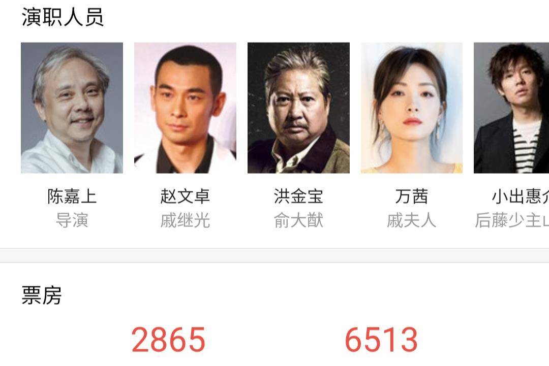 上院|《纹身》首日票房71万,功夫巨星赵文卓终究扛不起票房