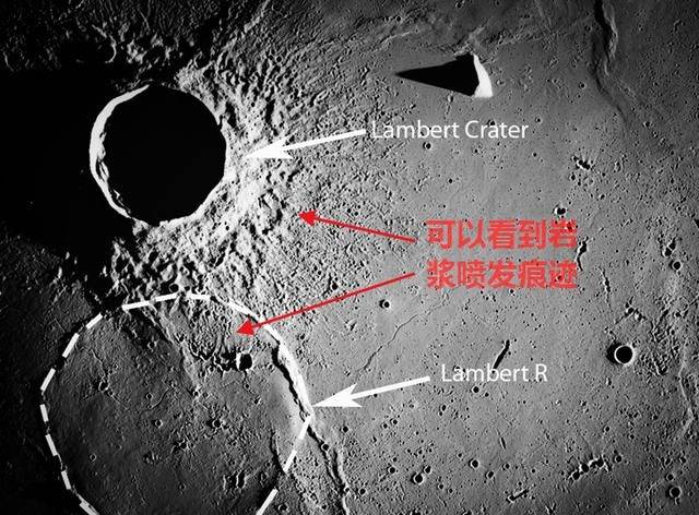 月球陨石坑名称图片