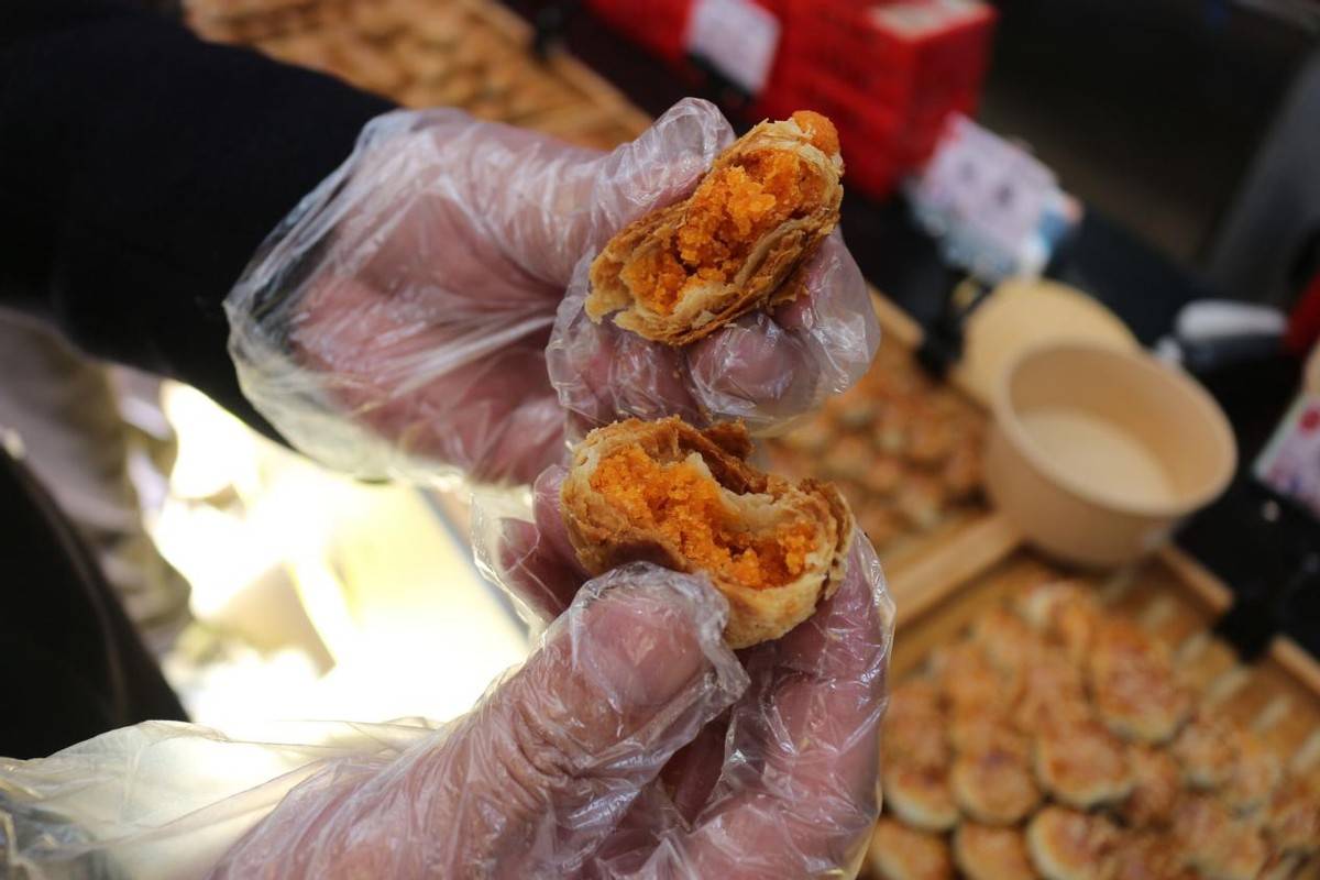 滦州非物质文化遗产百年老店王记棋子烧饼