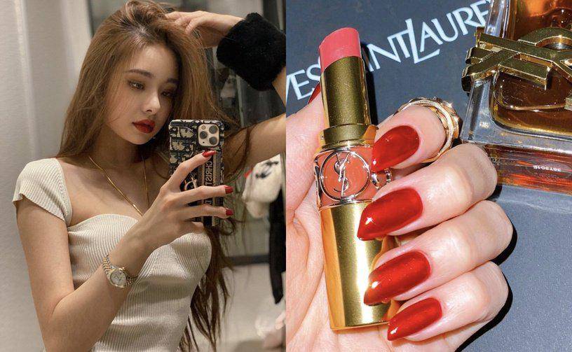 Chanel宋智雅堪称“美甲控”，玩转Chanel毛呢风、Dior气质款，美到撩人