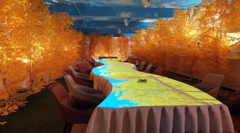 5d全息投影餐厅光影效果打造餐厅拓客新方向