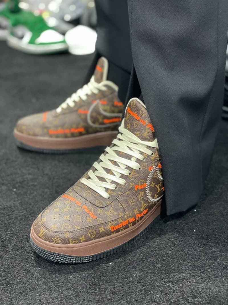 系列 LV x Nike Air Force 1 联名球鞋即将开售 4月将一次发售 21 双爆款配色