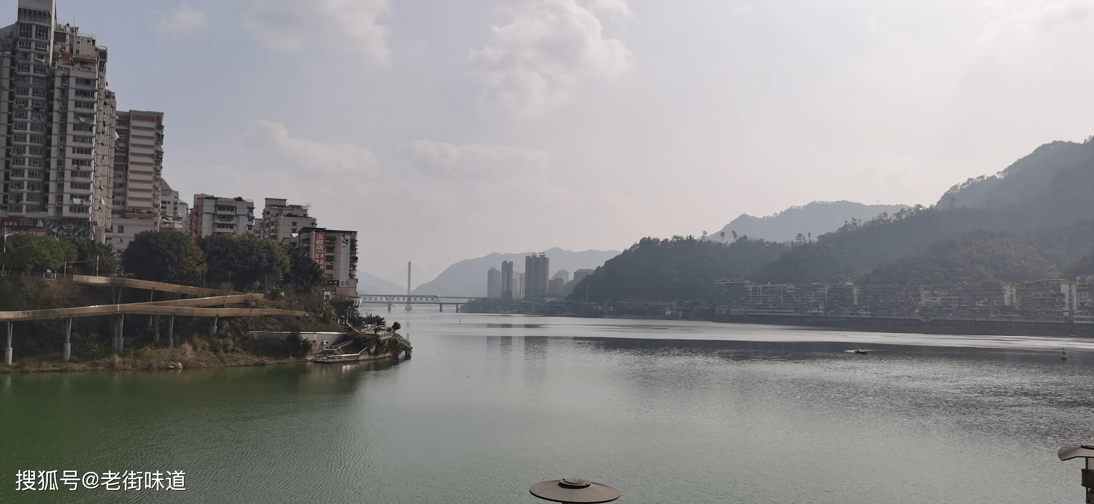 寒深何处双龙现？原创诗词《水龙吟·过南剑双溪楼》