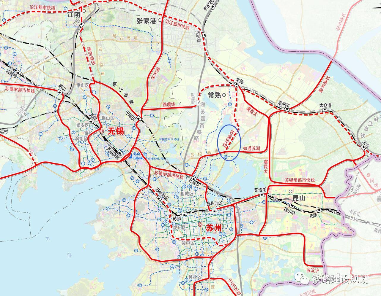 貝殼蘇州科普好消息蘇州市區將火車直達常熟張家港