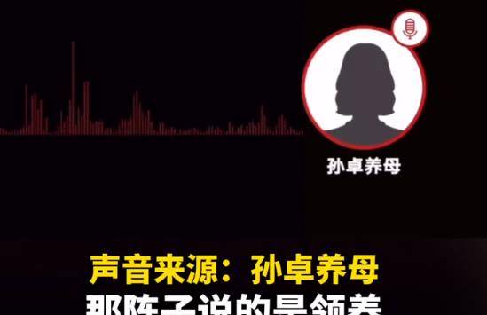 孙卓买家采访录音曝光，东北口音浓厚，声音尖锐，网友：声如其人封面图