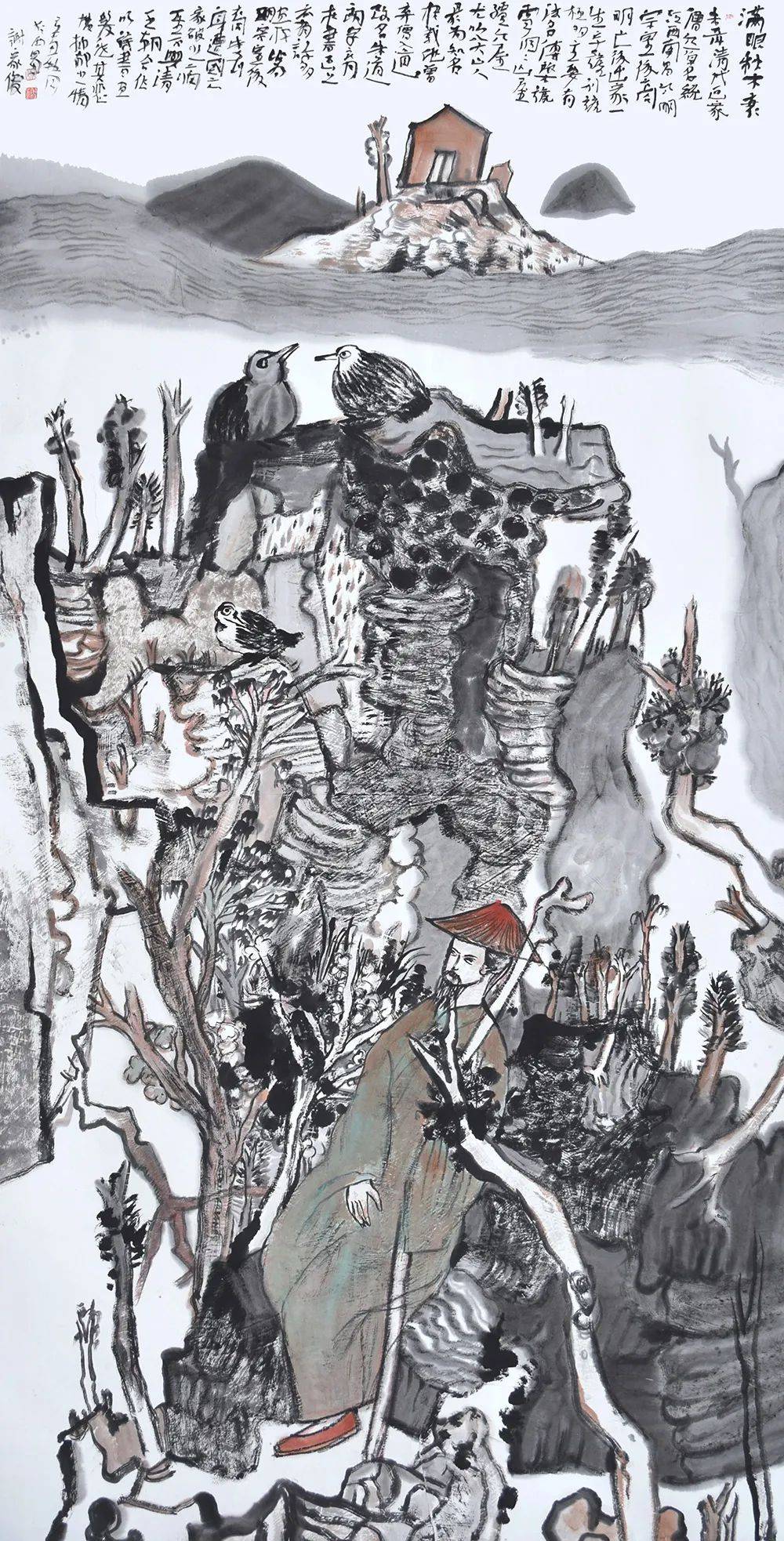 「谢家俊」|丹青追梦 水墨本色-中国当代书画名家个人云展览_四川省