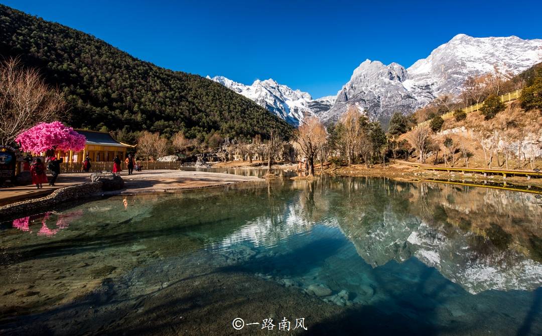 大研古城|丽江4个必去的景点，从绿意盎然到白雪皑皑，两日游最合适