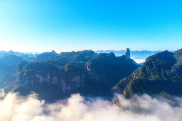 造型|梦游天姥吟留别，神仙居登高祈福，赏世界最高天然观音像