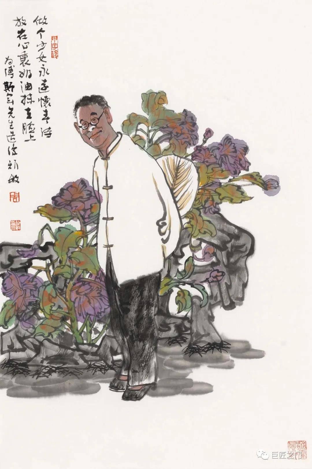 《巨匠之门》--前沿名家--周矩敏_cm_纸本_先生