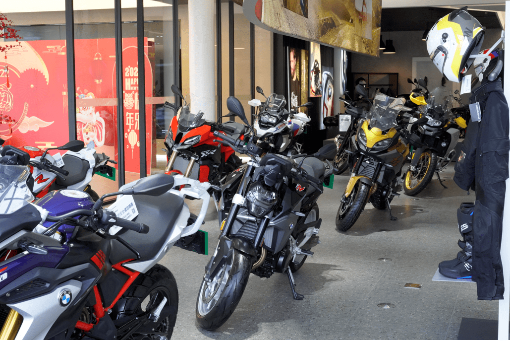 2022济南大有宝马摩托车重装开业