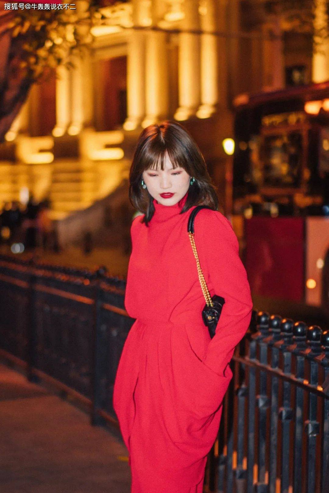 毛衣 解锁女生红色穿搭秘籍,新的一年都要红红火火