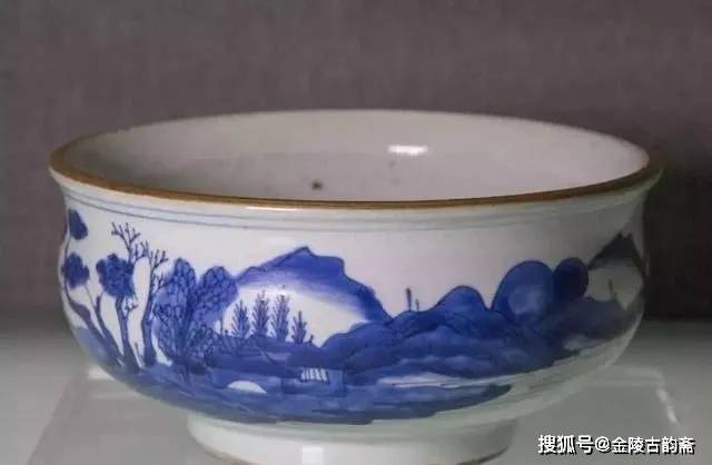 天津博物馆藏陶瓷极高清大图鉴赏｜清代青花（顺治-康熙）_康煕_