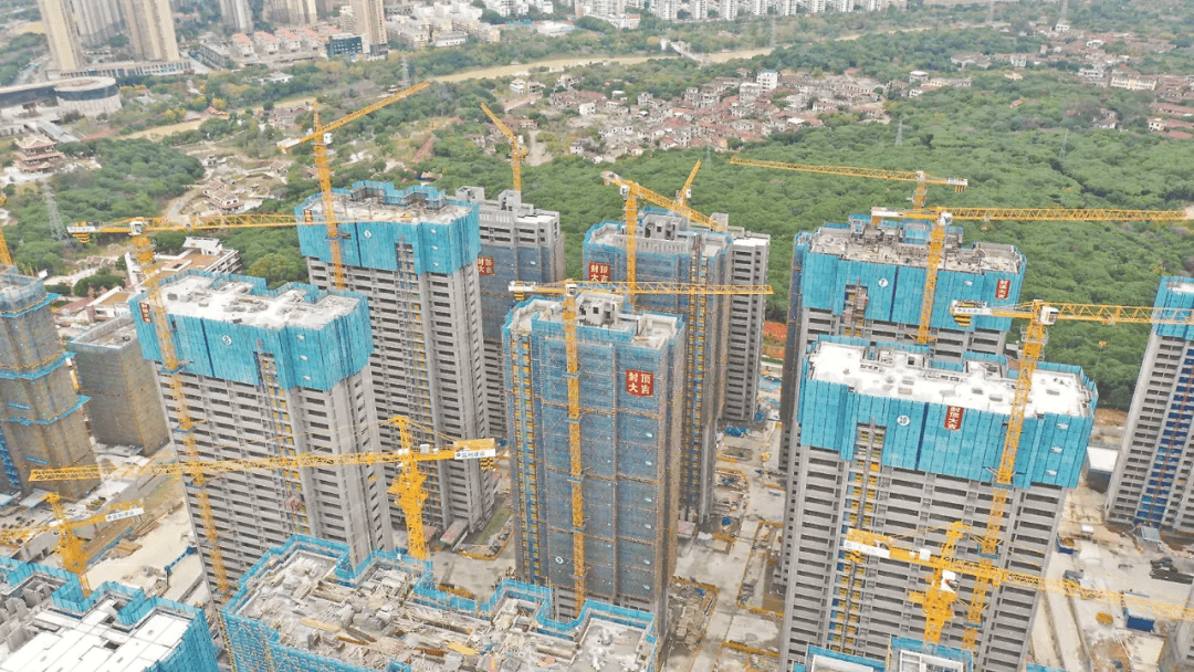 绶溪片区新进展这20栋安置房提前封顶