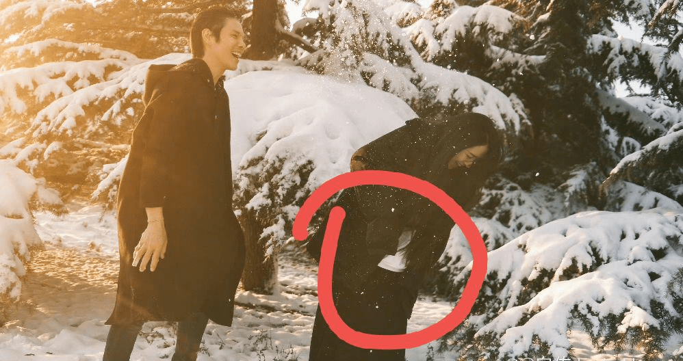 郭碧婷 郭碧婷二胎孕肚藏不住了！向佐晒全身照彻底曝光，雪地合影超浪漫