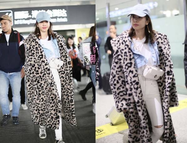 行走 别看蔡依林的个子小，但是却挺会穿的，真是行走的时尚教科书