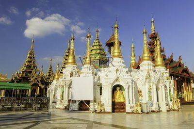 瑞喜宫塔：缅甸的开国之塔，用石头建造十分罕见