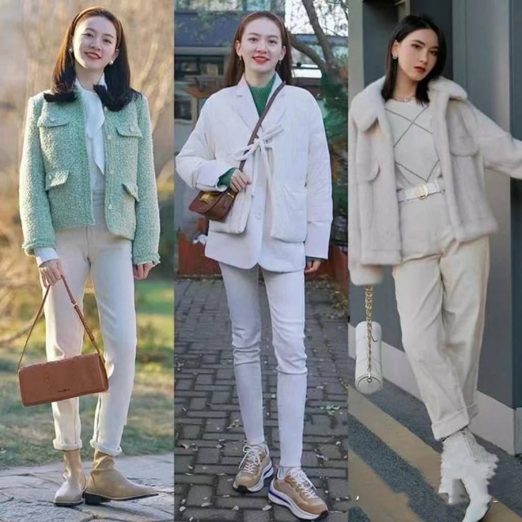 运动鞋 谁还没有一条“小白裤”?清爽减龄又利落大方,早春穿着更时髦