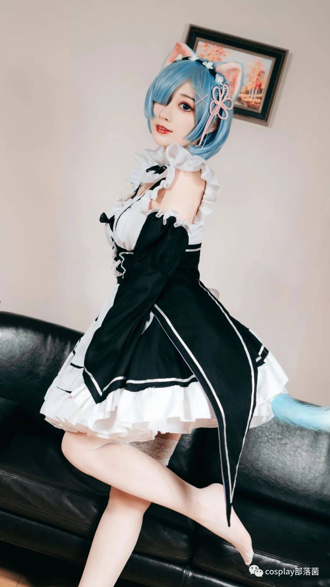 cos:女仆私房蕾姆cos正片@桃墨_bcy_特斯_摄影